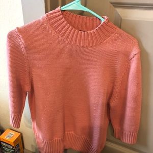 Brand new dusty rose cotton sweater